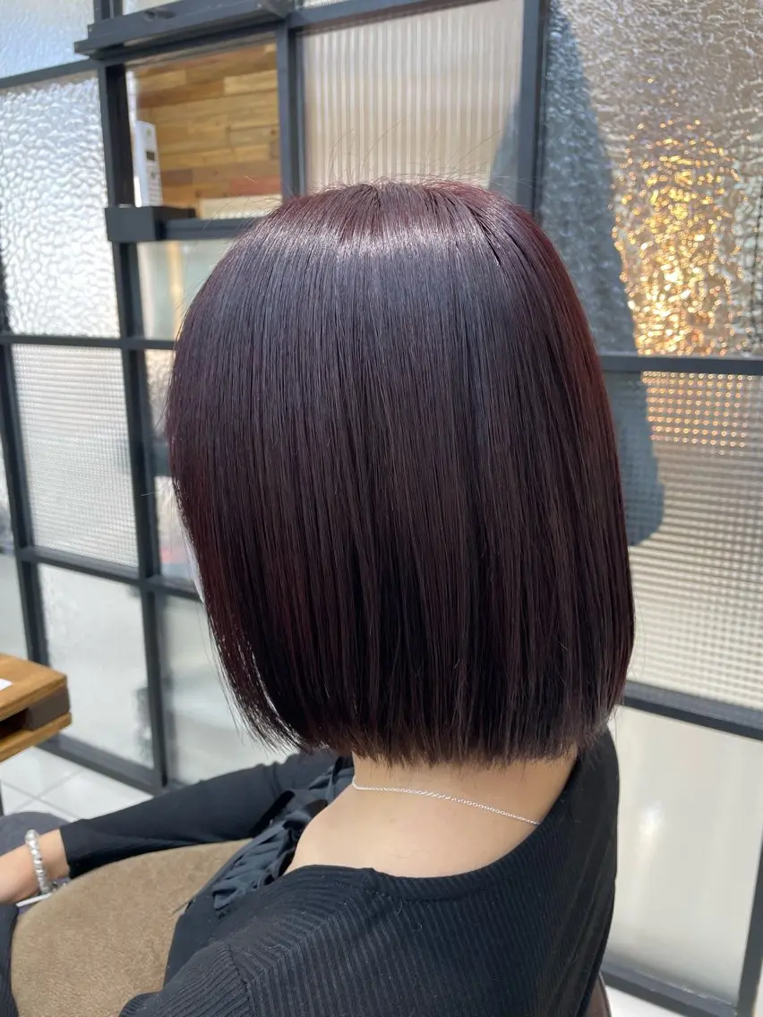 カラー ベージュカラー 黒髪 ブリーチ ブラウンカラー ダブルカラー なな /カラー/アレンジのヘアスタイル