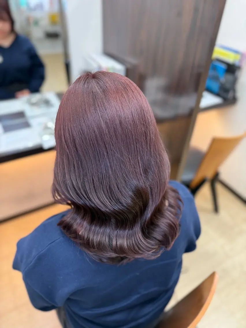 ミディアム こぐれ みあんのヘアスタイル