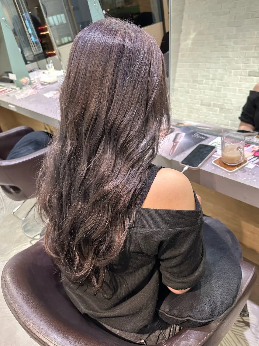 ロング 髪質改善 トリートメント ヘアカラー 札幌メンズ/盛れ艶髪 ハイトーン/網野制流のヘアスタイル