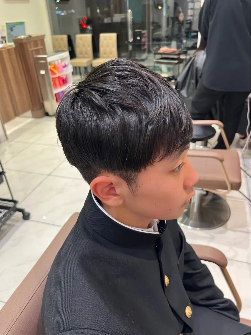 《ミニモ学割》U18 高校生限定👨‍🎓　メンズカット＋シャンプーの写真