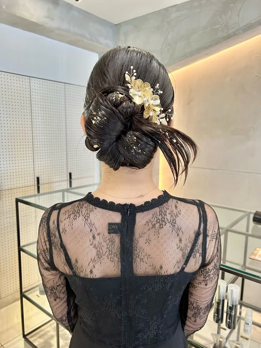 ヘアアレンジ ヘアセット 🎀ヘアセット透明感 /REINA🎀のヘアスタイル