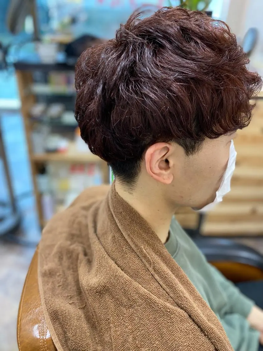 【minimo限定】【男性限定】カット＋カラーの写真