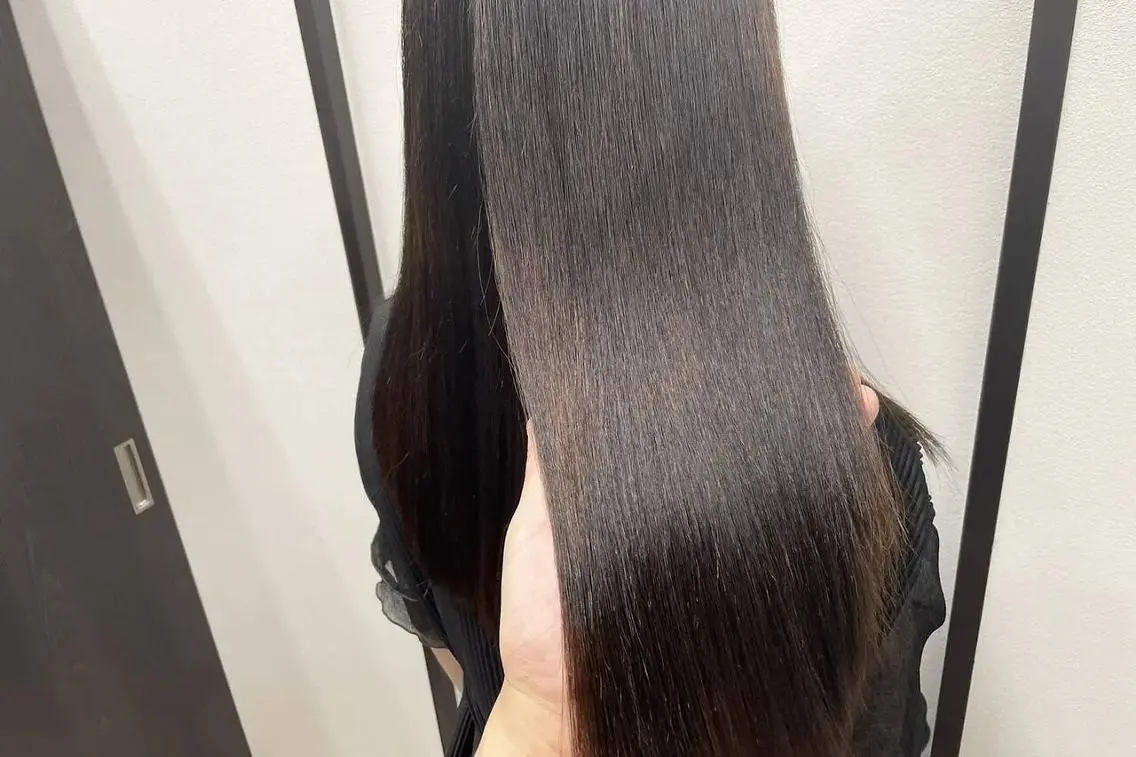 【美髪メニュー】髪質改善カラー&髪質改善トリートメント¥13750→¥8800の写真