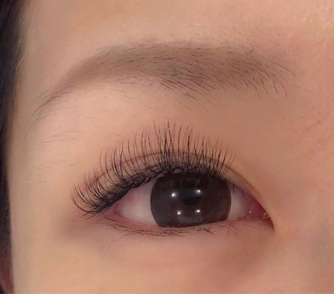 【ボリュームラッシュ】最先端技術！軽っ♪フサッ♪ ボリュームラッシュ80束（片目40束）まつ毛に合わせて2D​〜​4Dの写真