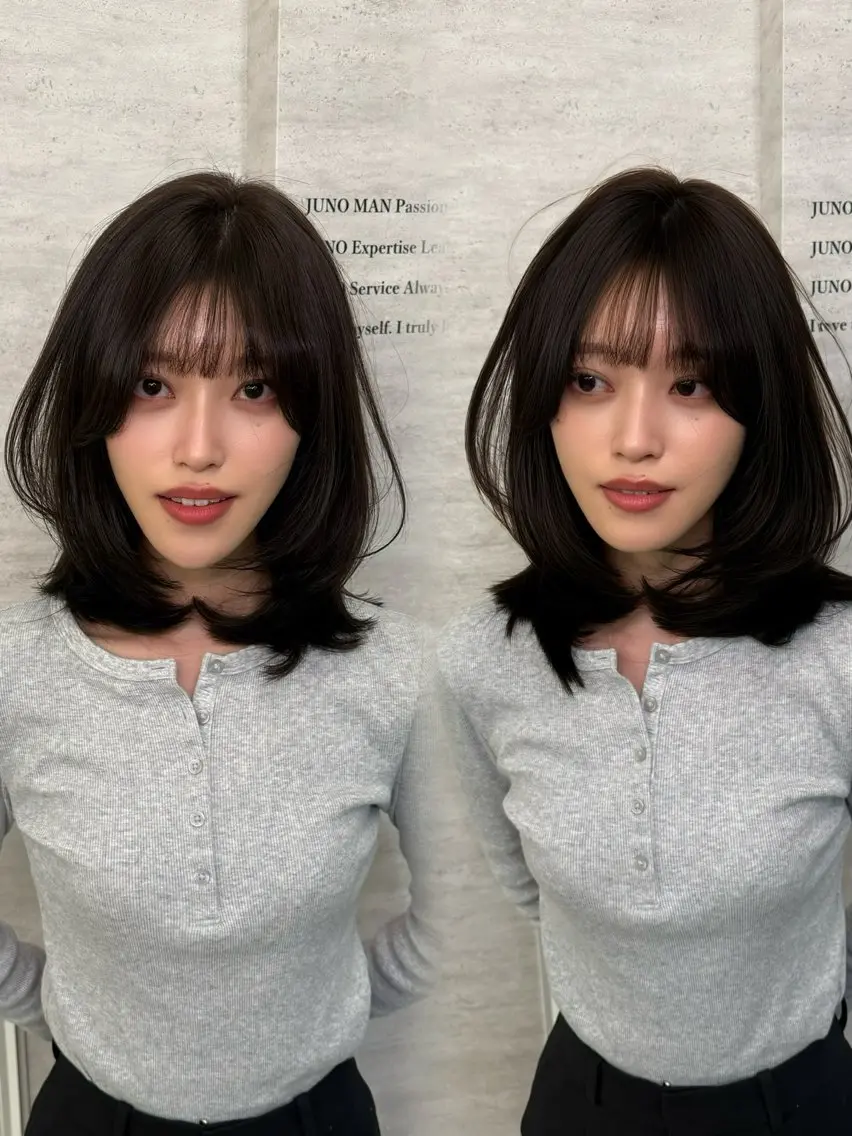 カラー 本場韓国ヘア特化 아이비/Aibiのヘアスタイル