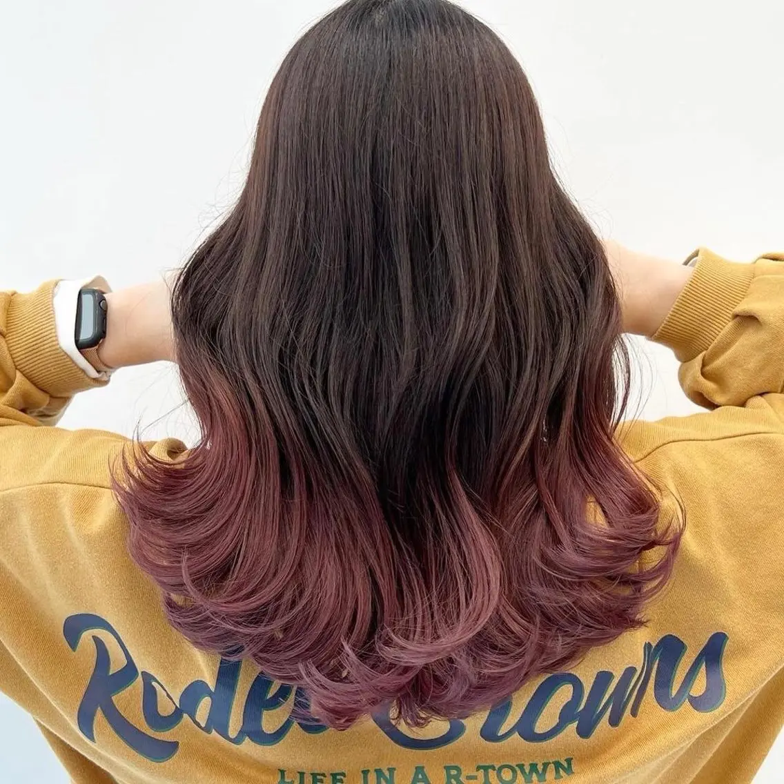 ロング カラー グラデーションカラー 宮嶋 蓮のヘアスタイル