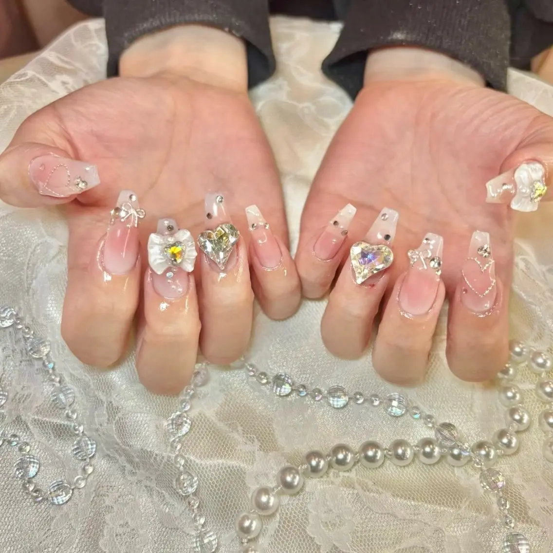 ロング 八木 美春のネイルデザイン