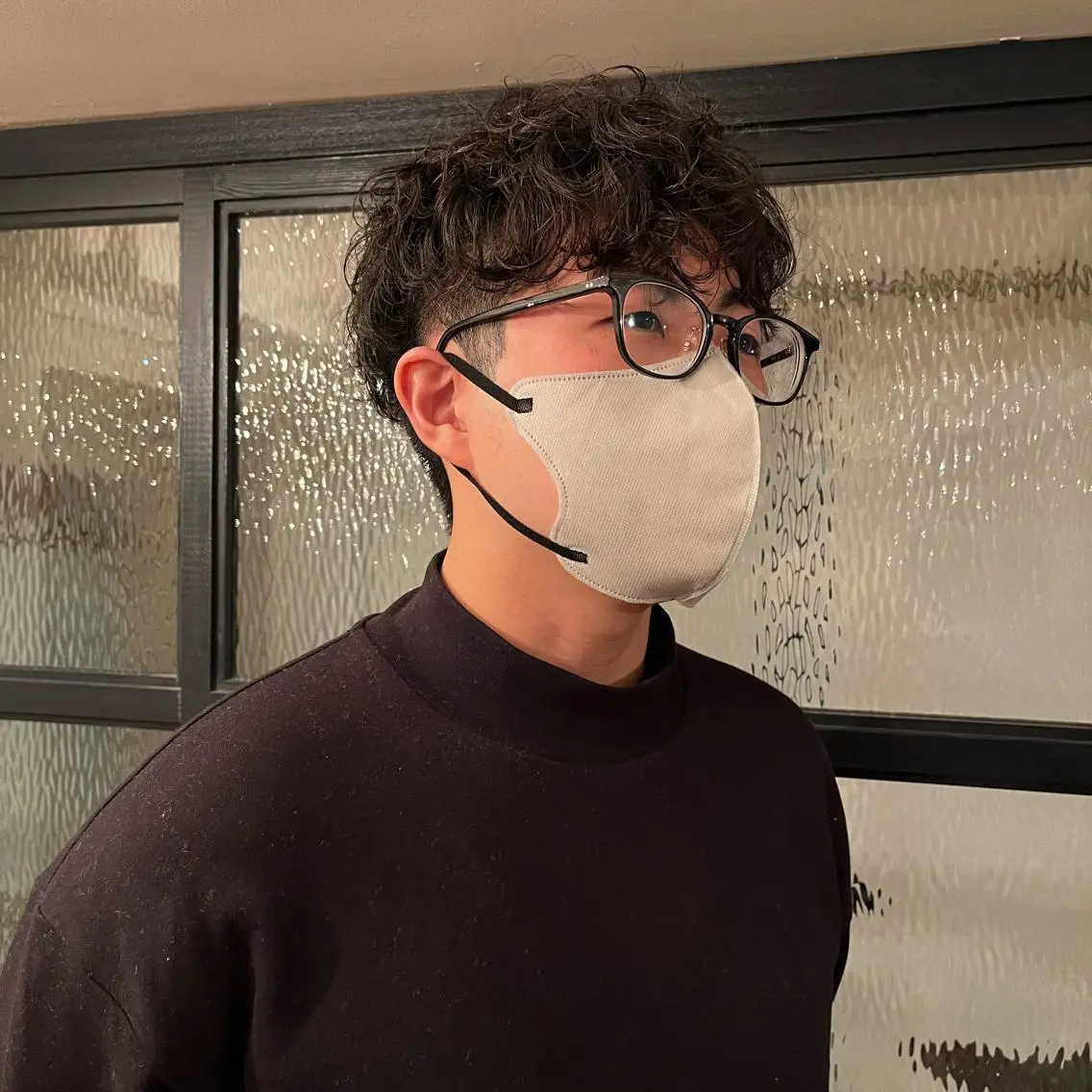 パーマ メンズ マッシュ メンズパーマ ツーブロック 🧸メンズカット 🧸conatsuのヘアスタイル