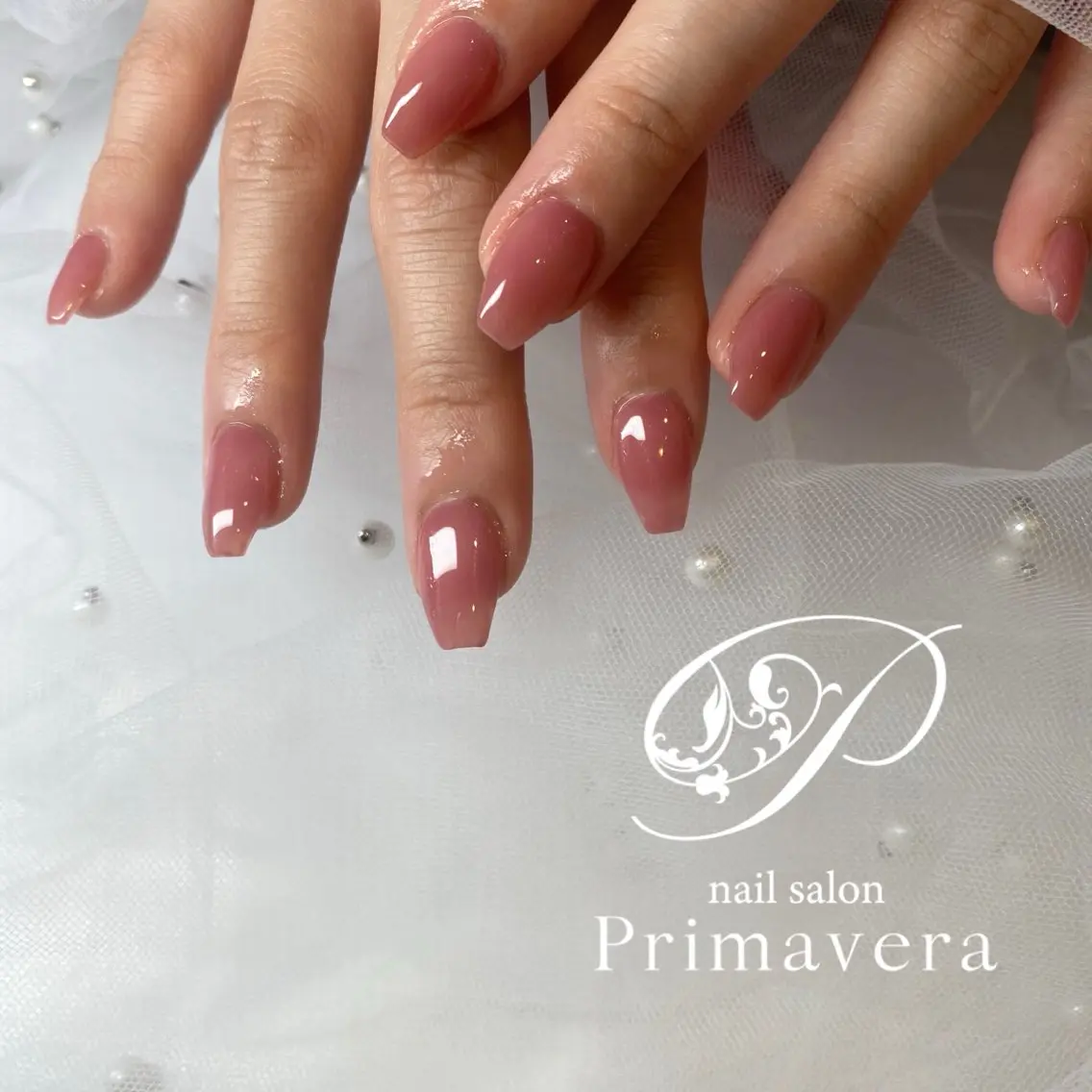 ネイル ハンドネイル Primavera 新横浜🤍美フォルムのネイルデザイン