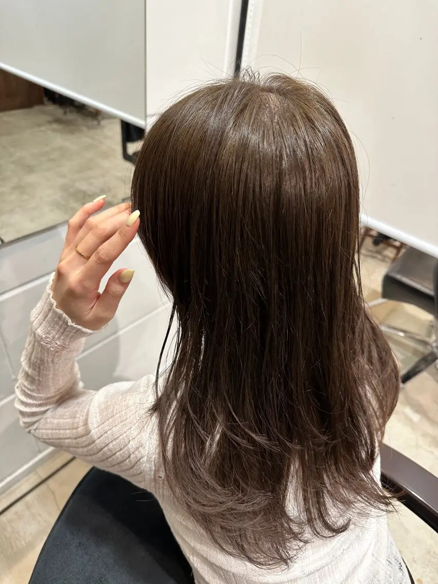 カラー ヘアカラー ダブルカラー 大募集中❣️ あいりのヘアスタイル