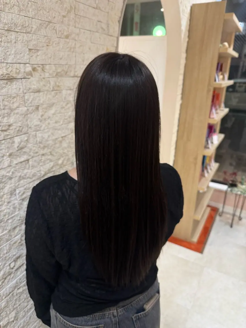 ロング カット ヘアカラー メンズカット¦パーマ 🌟yuzuka🌟のヘアスタイル