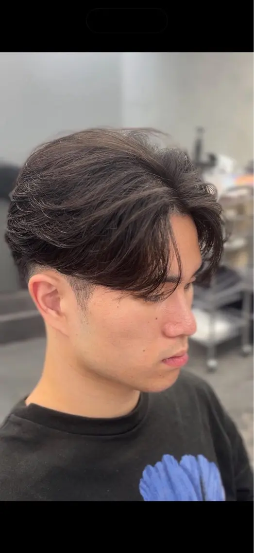 ショート パーマ メンズ メンズパーマ ニュアンスパーマ カット パーマ パーマ特化 神谷和輝のヘアスタイル