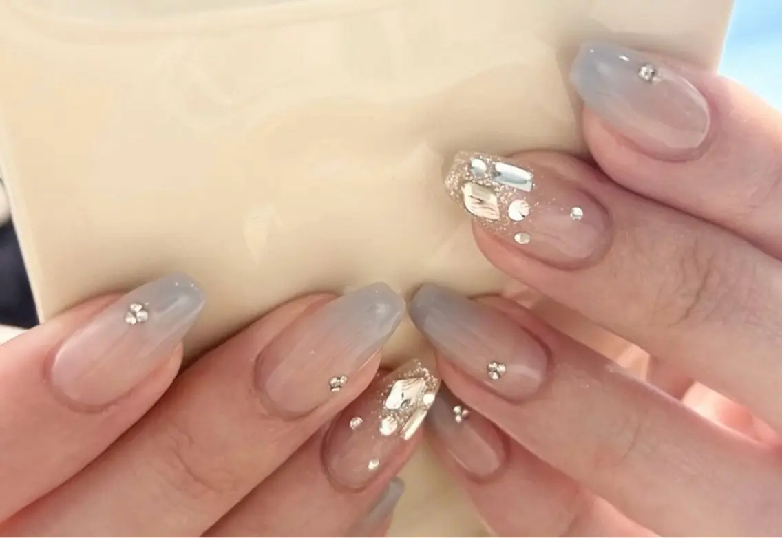 ネイル ハンドネイル 韓国ネイル 新大久保 💅Ayumiのネイルデザイン