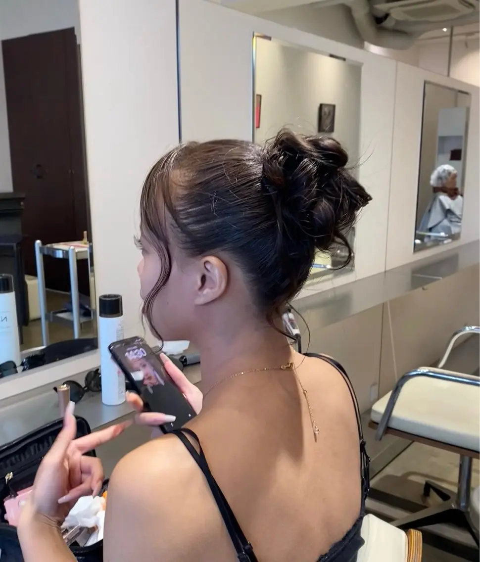 💎ヘアセットの写真
