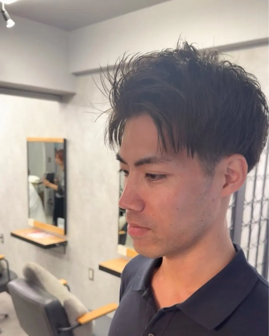 メンズ Chlan岡本 フウトのヘアスタイル