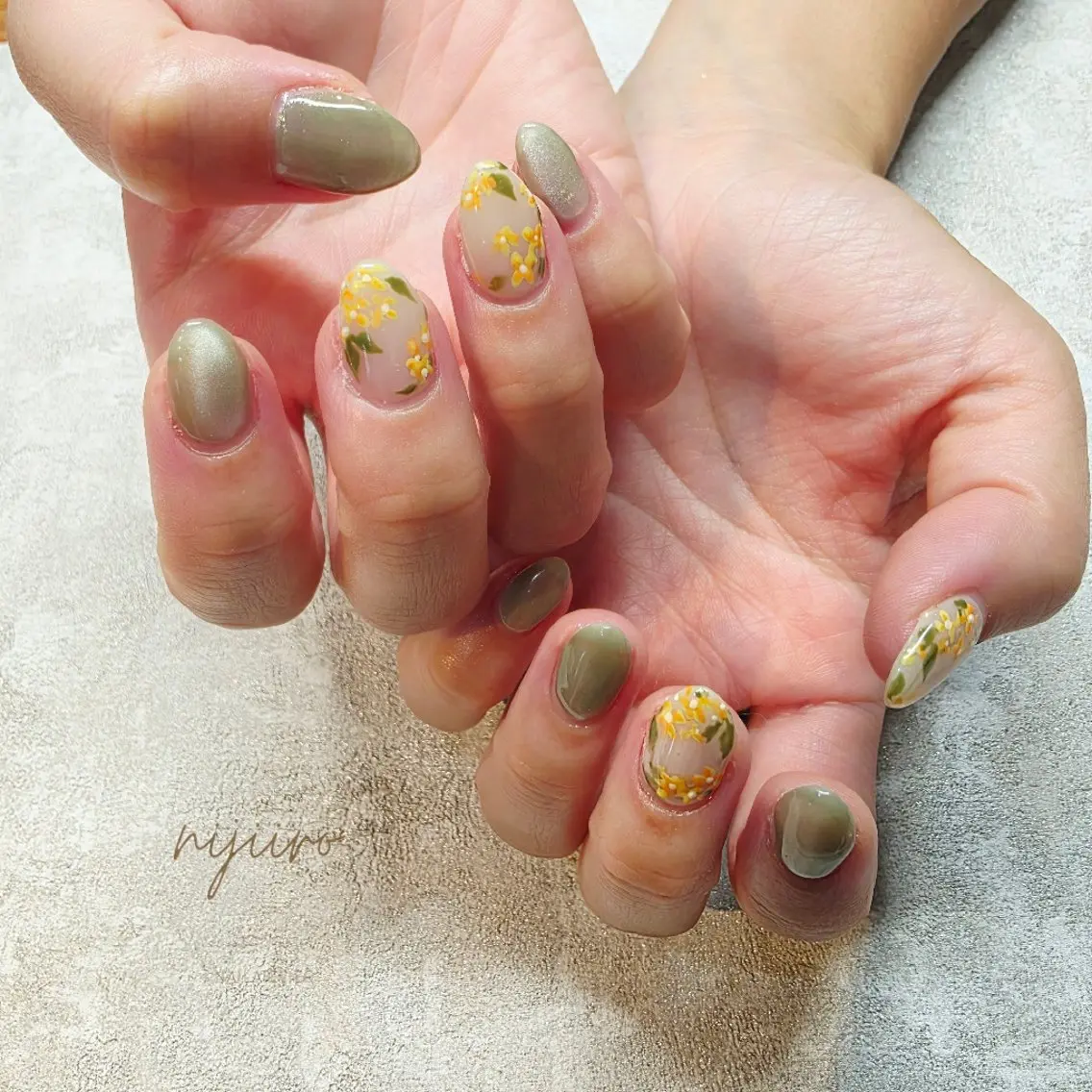 ネイル ハンドネイル nijiiro🌈 サトウのネイルデザイン