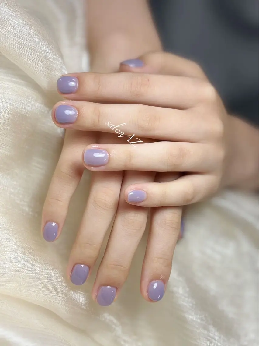 ネイル ワンカラーネイル salon AZのネイルデザイン