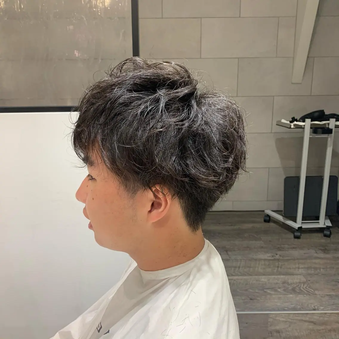 パーマ メンズ マッシュ メンズパーマ 奥東巧真 /パーマスタイル✨のヘアスタイル