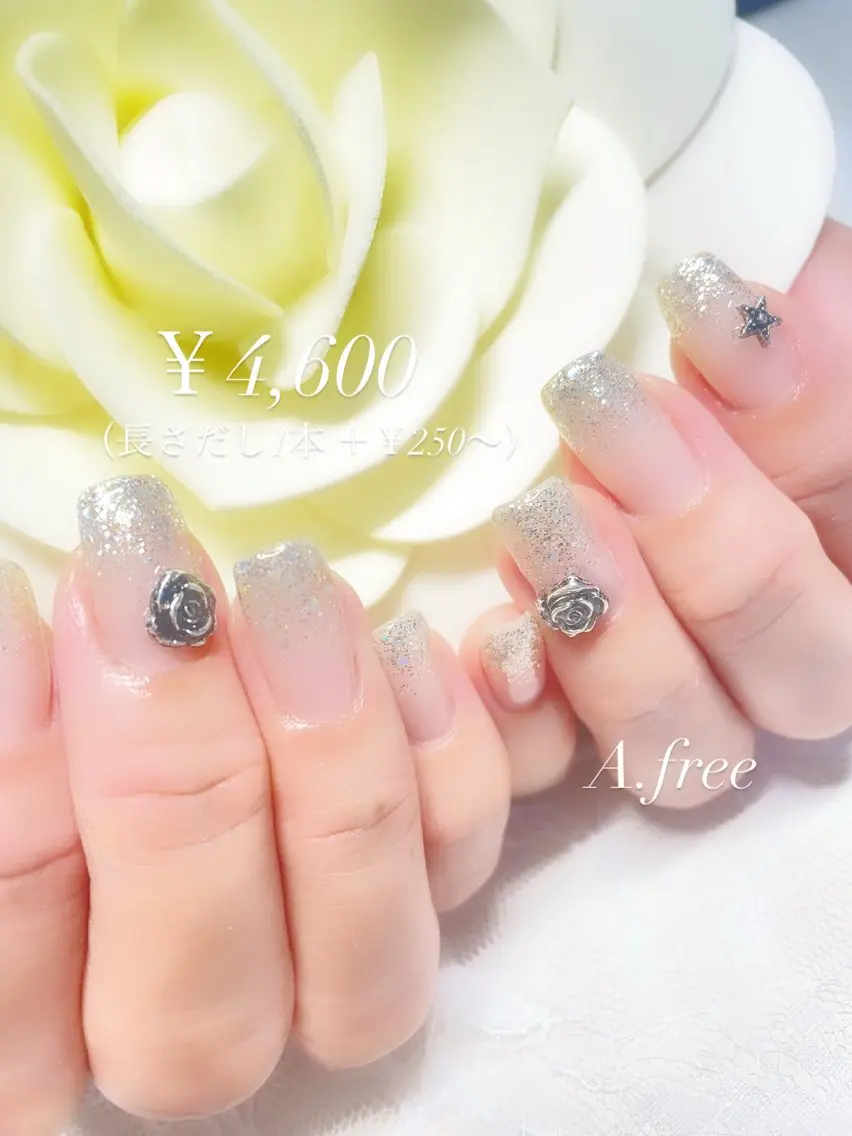 ネイル ジェルネイル A.free✧*｡ アレルギー対応✧*｡のネイルデザイン