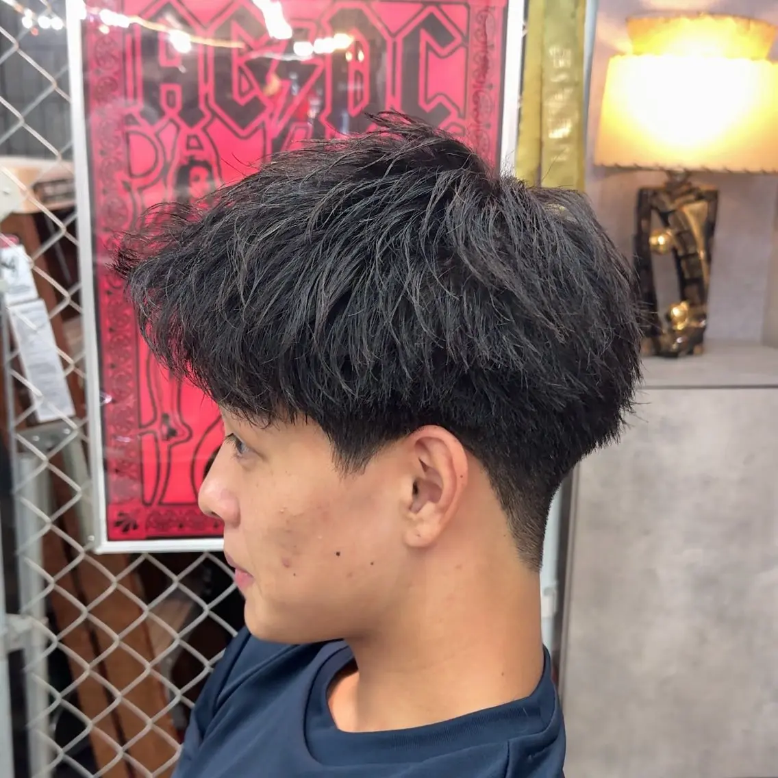 ショート パーマ ヘアアレンジ メンズ MENIN メンズ サロン 望月 涼太のヘアスタイル