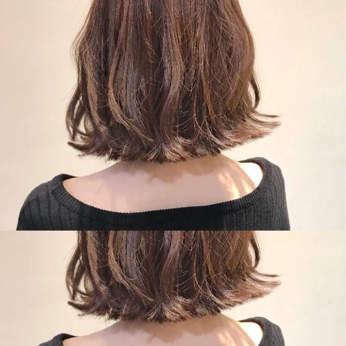 ショート カラー ヘアアレンジ アッシュ ベージュカラー ボブ 外ハネヘア カット ヘアカラー トリートメント ヘッドスパ 小林 佳祐のヘアスタイル