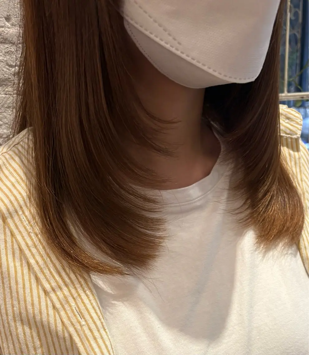 ロング 西田 もものヘアスタイル