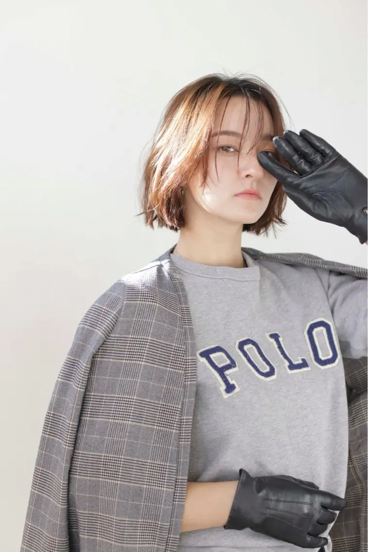 ショート カラー パーマ 🎀大人女性の為の ニュアンスヘア🎀のヘアスタイル
