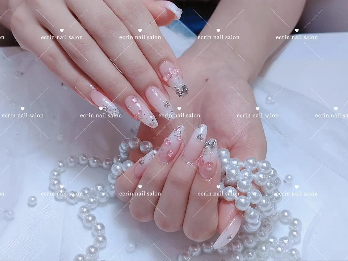 ネイル ジェルネイル パラジェル ネイルチップ ハンドネイル ハンドケア ecrin nail salon錦糸町のネイルデザイン