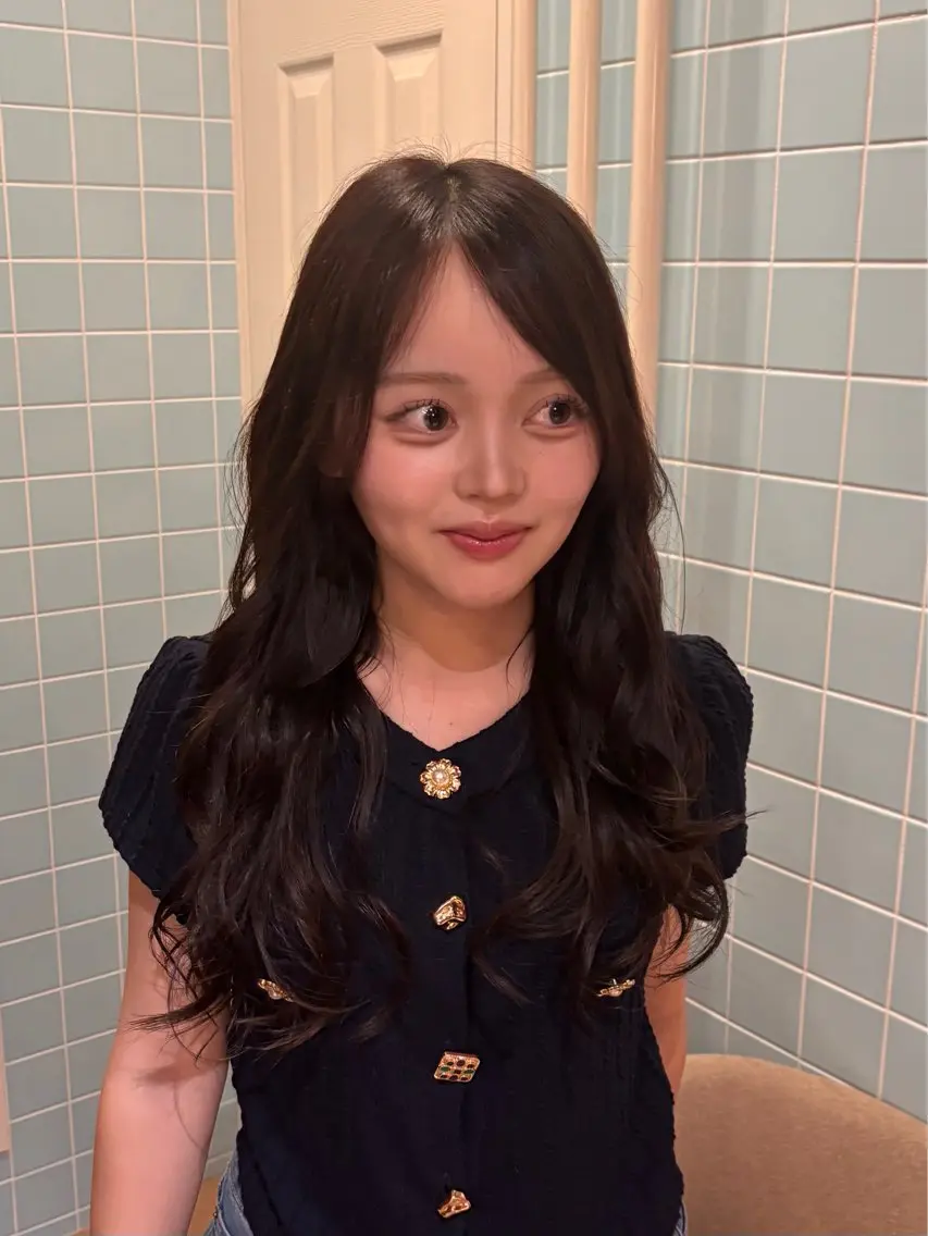 ロング カラー cope'u 美雨のヘアスタイル