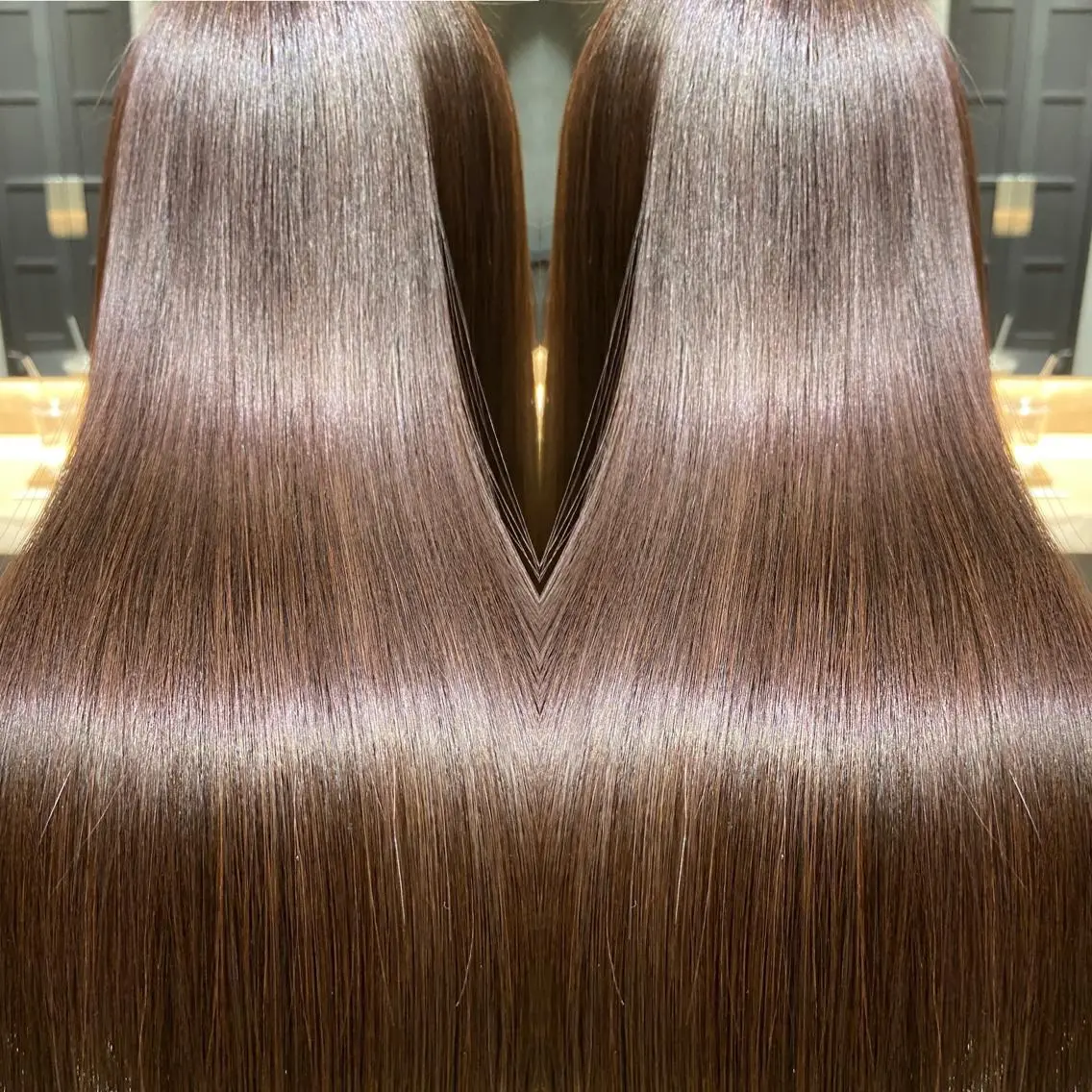 ロング トリートメント 酸熱トリートメント カット 縮毛矯正 トリートメント ツバサ 髪質改善のヘアスタイル