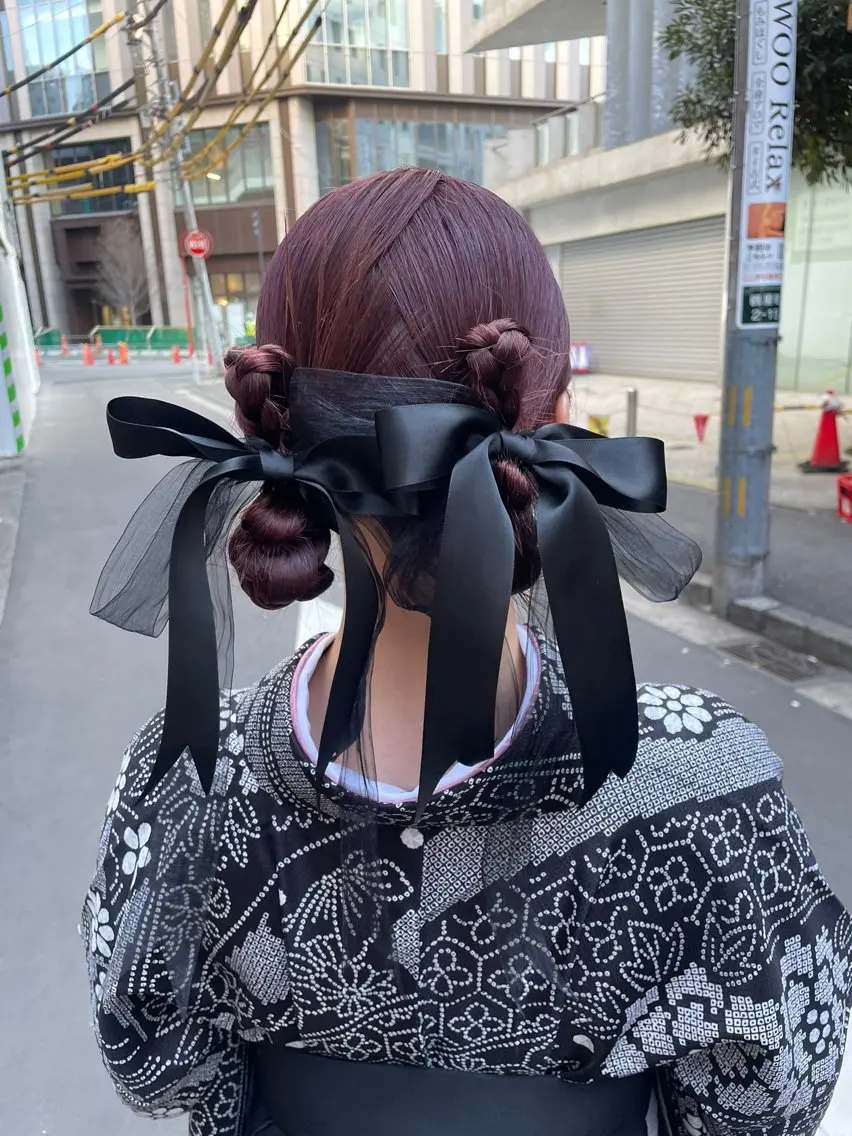 カラー ヘアアレンジ iena渋谷 /ゆーこのマツエク・マツパデザイン