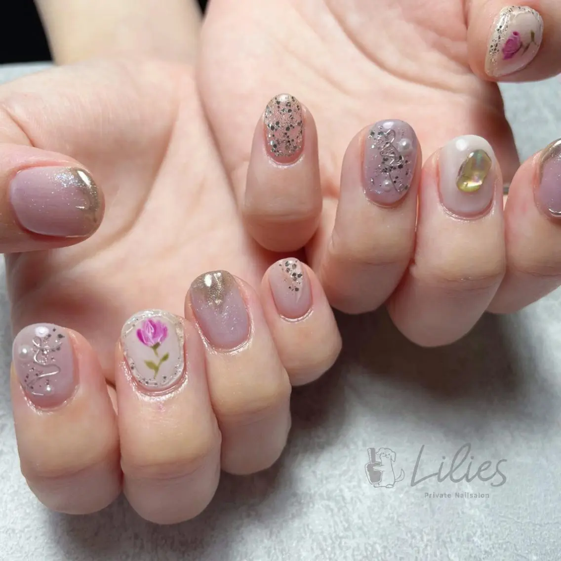 ネイル Nailsalon Liliesのネイルデザイン