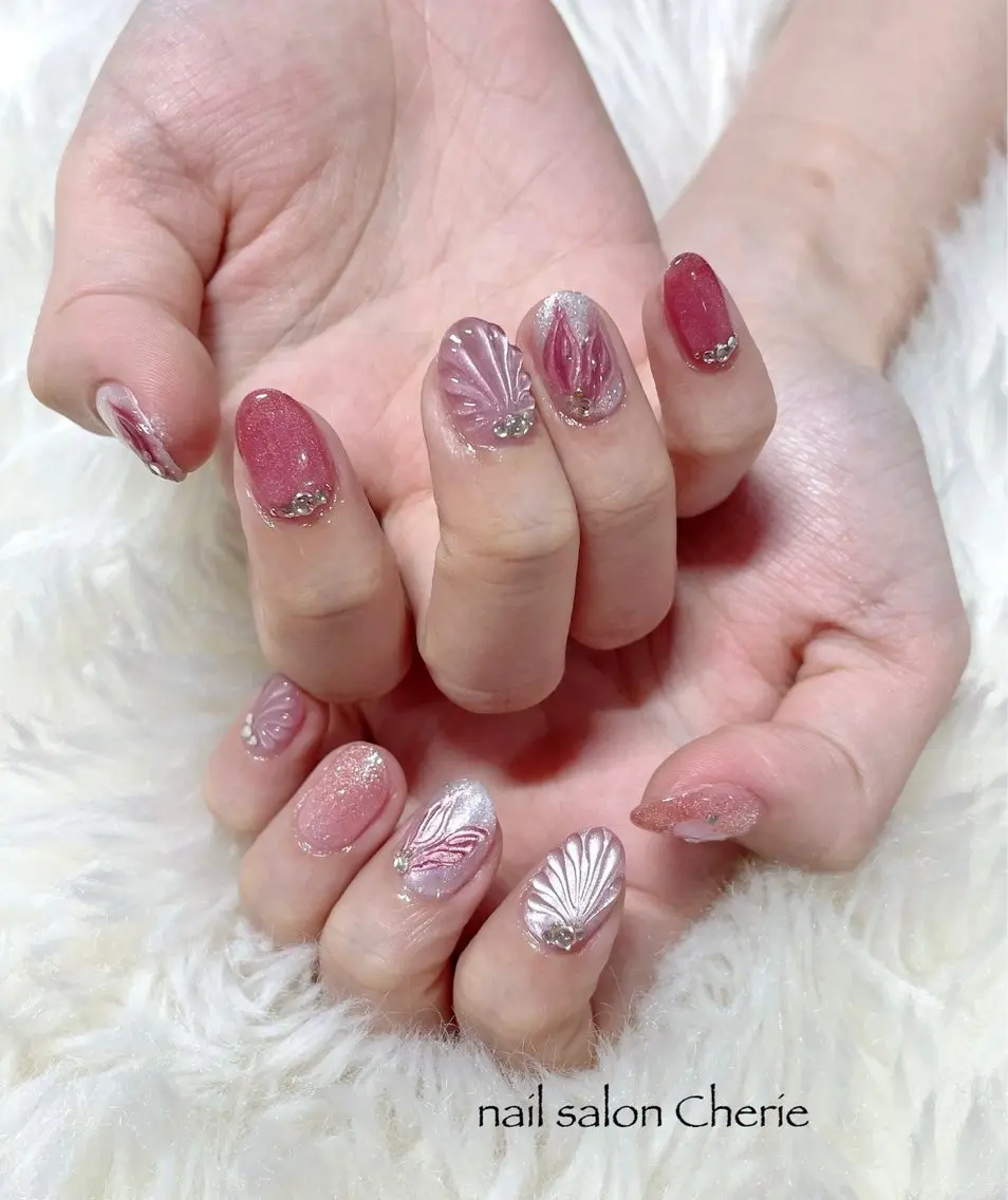 ネイル ハンドネイル nail salon Cherieのネイルデザイン