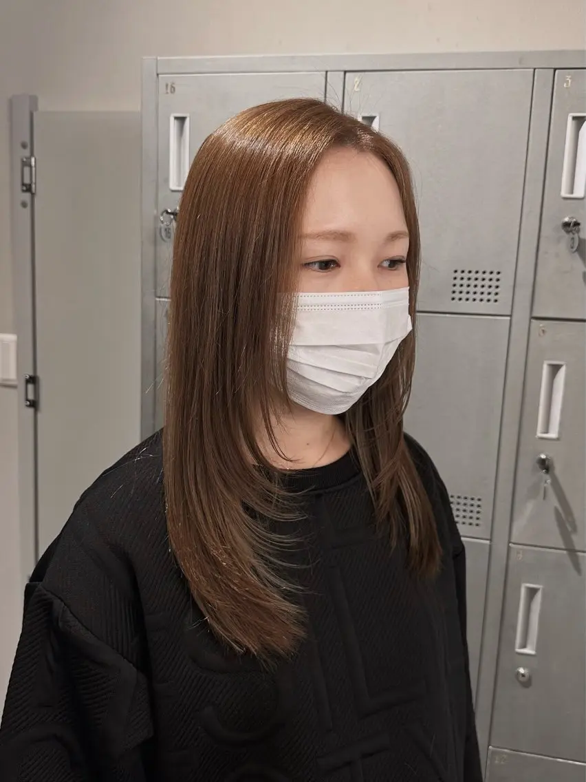 セミロング mei ／モデル募集︎︎中‎のヘアスタイル