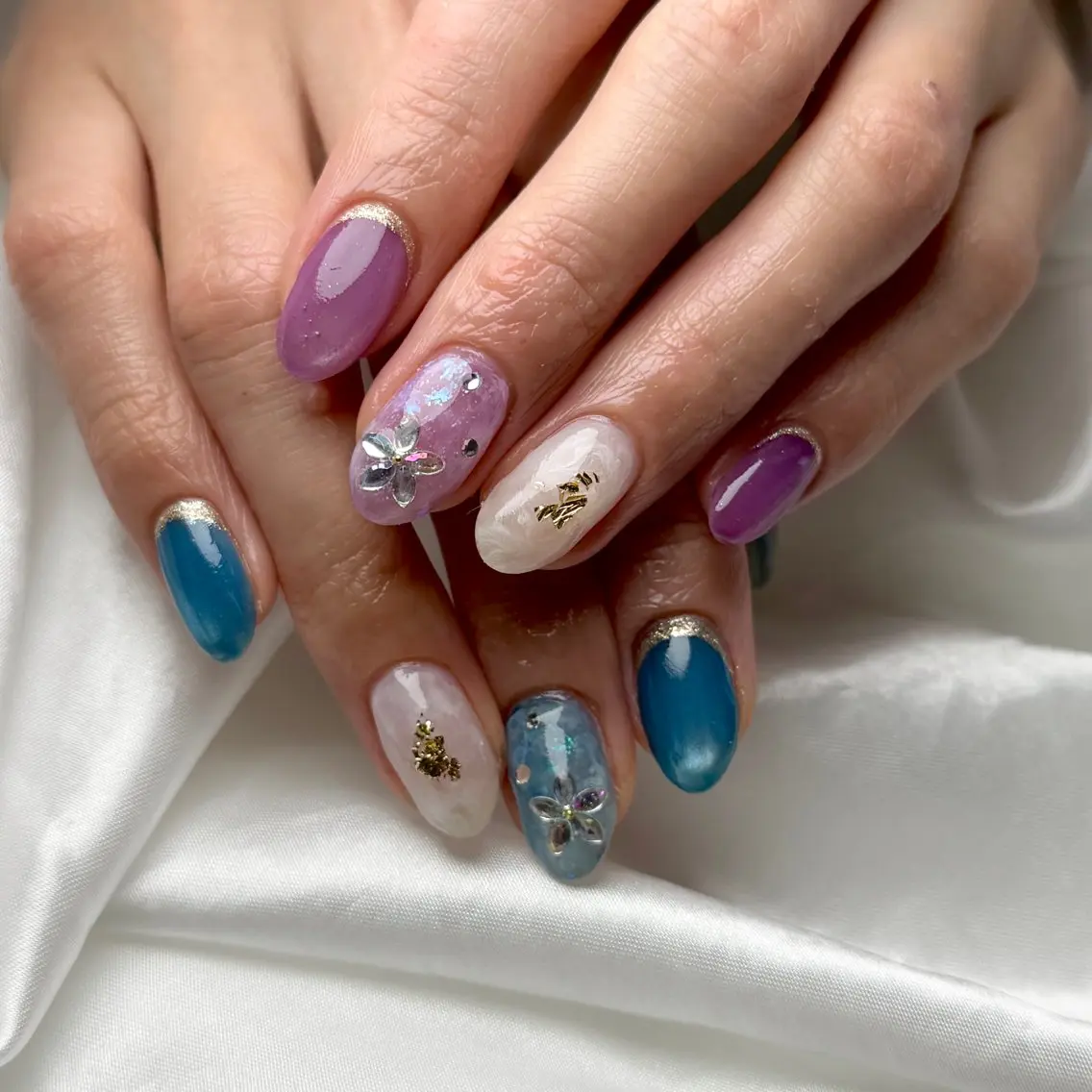 ネイル ハンドネイル 【nailsalon LaMeL】岡崎のネイルデザイン