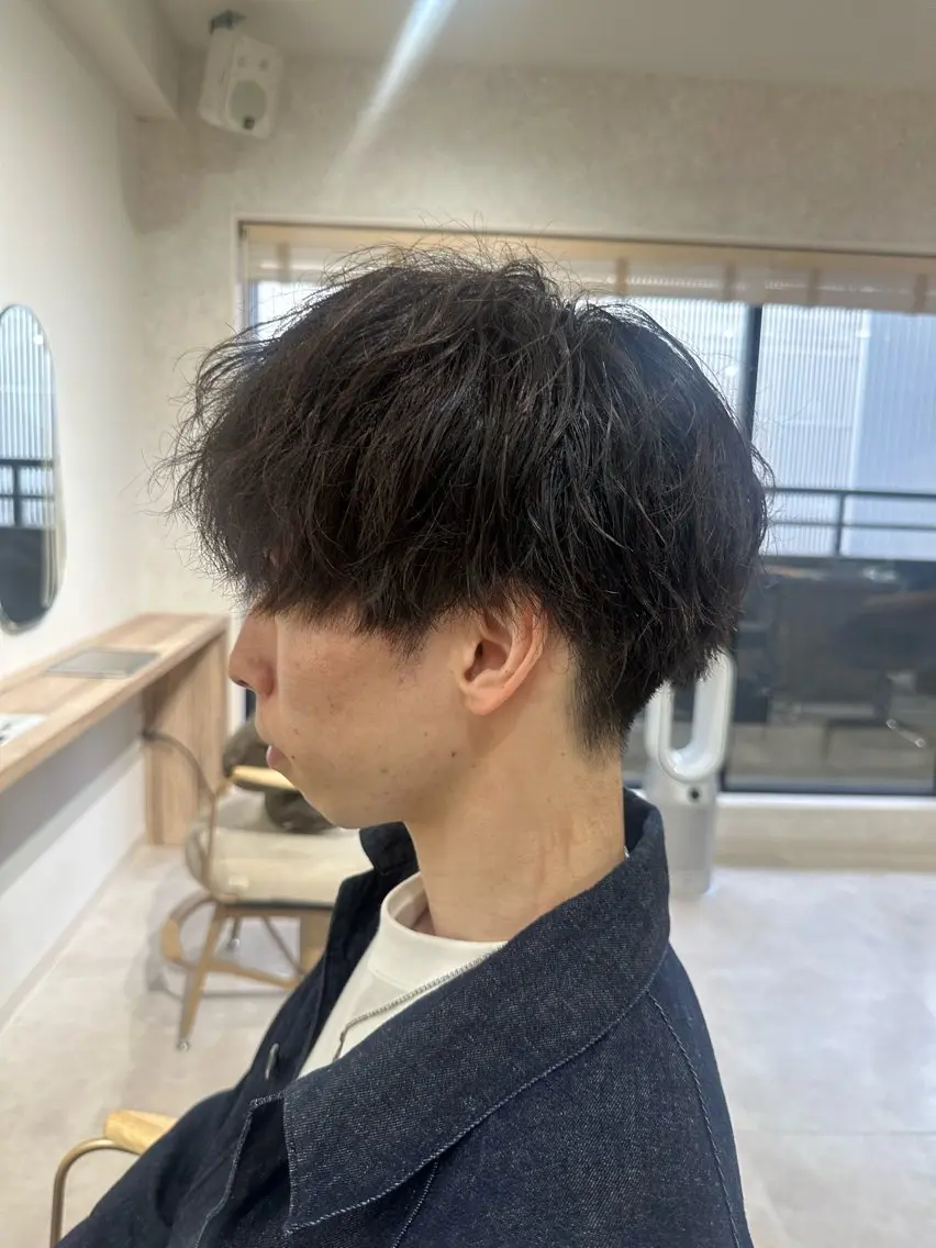 パーマ メンズ メンズパーマ ツイストスパイラルパーマ スパイラルパーマ 🎀似合わせカット/ ボブ/佐瀬千枝🎀のヘアスタイル