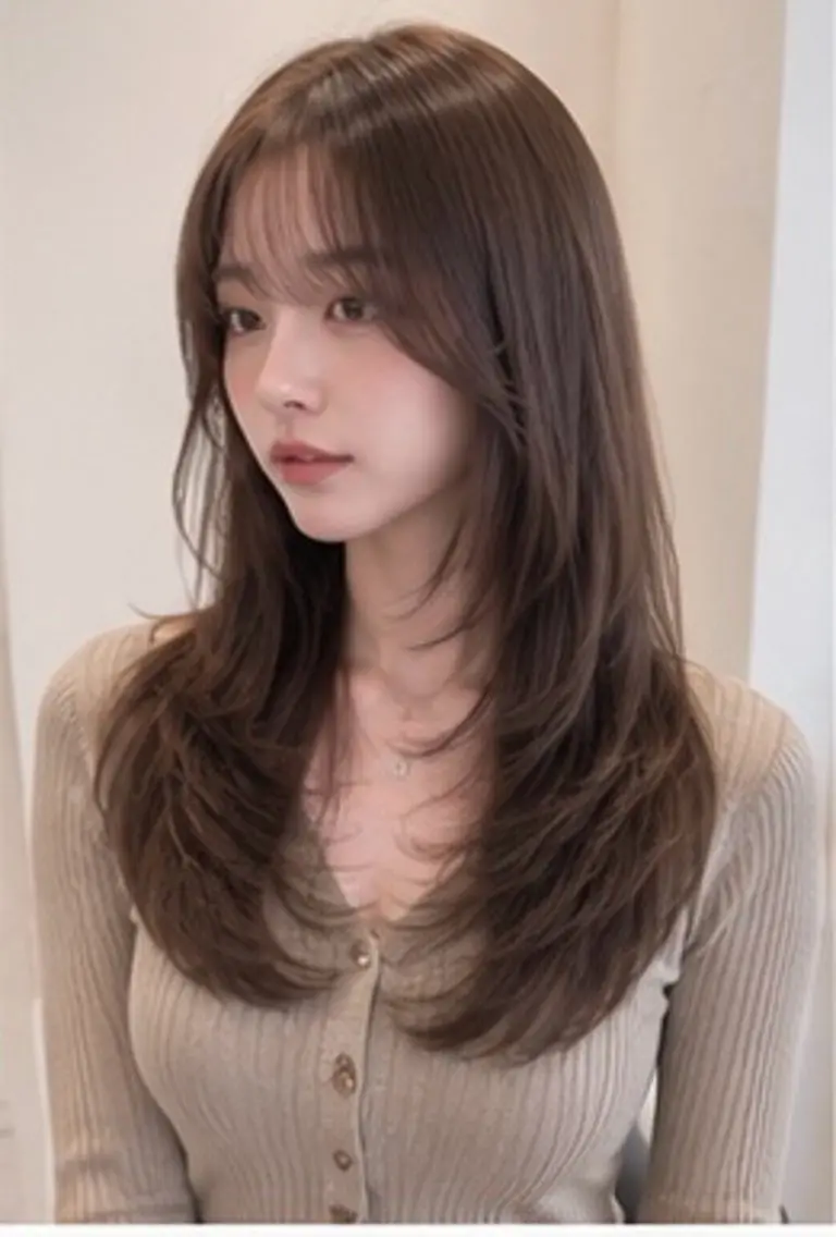 似合わせレイヤーカット+オリジナルトリートメントの写真