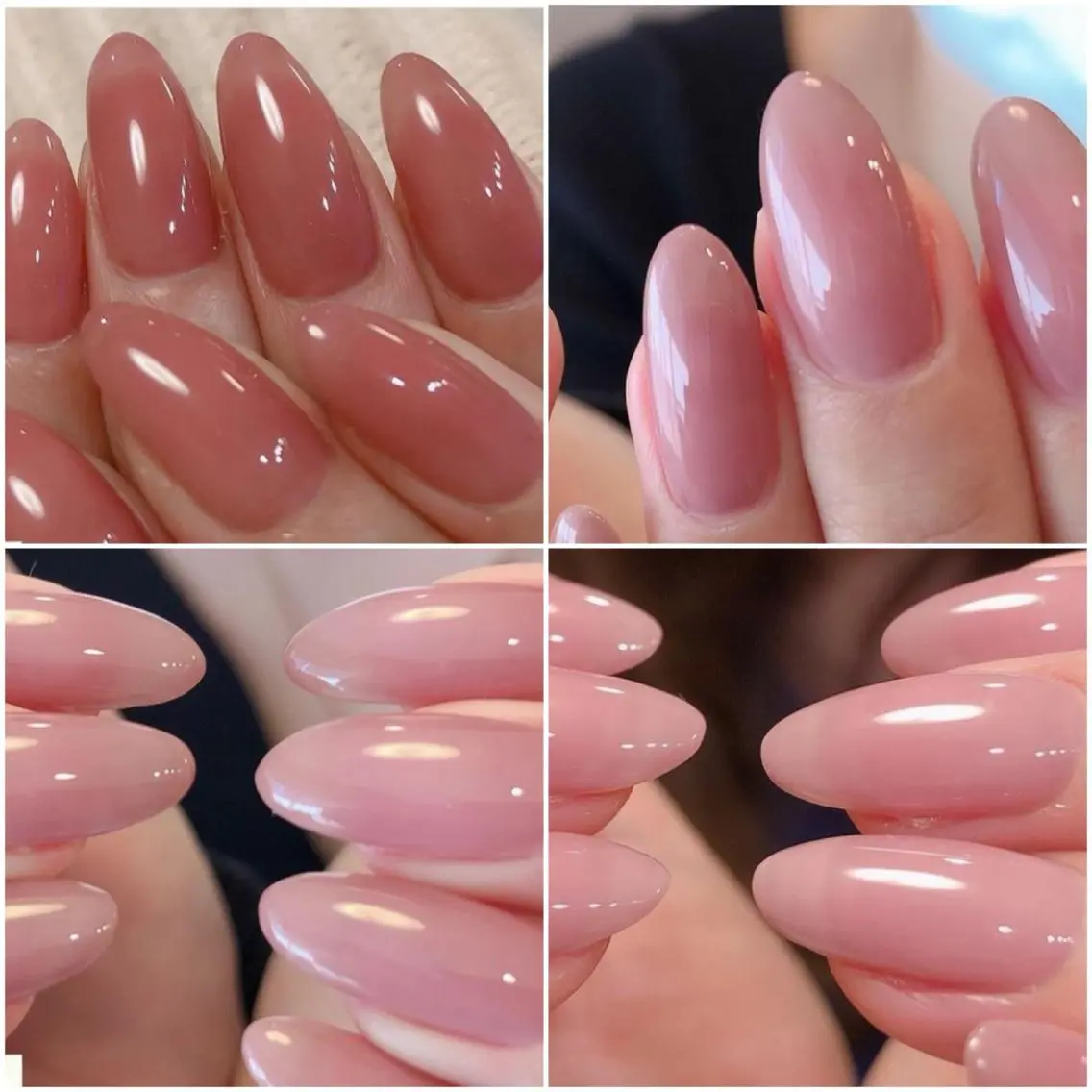 ネイル ワンカラーネイル モチの良さ◉ フィルインネイル♡のネイルデザイン