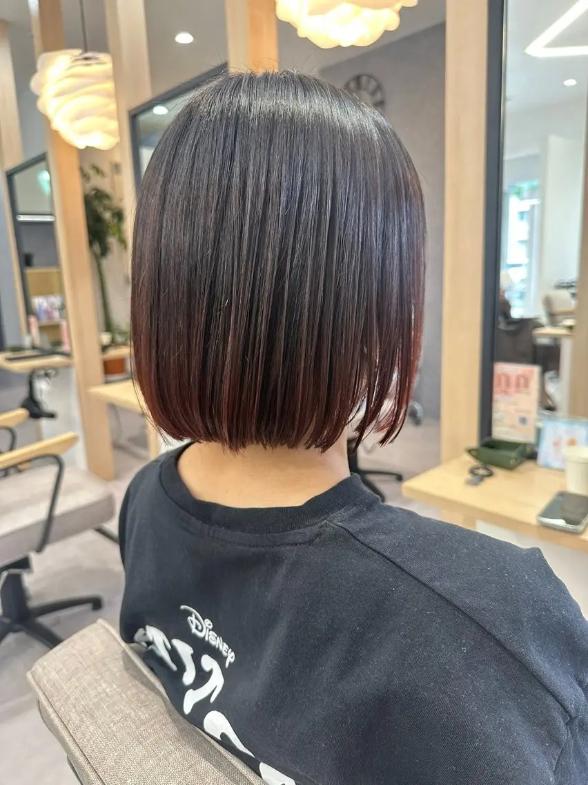 ミディアム カット ヘアカラー 🦋大類 奏愛🦋のヘアスタイル