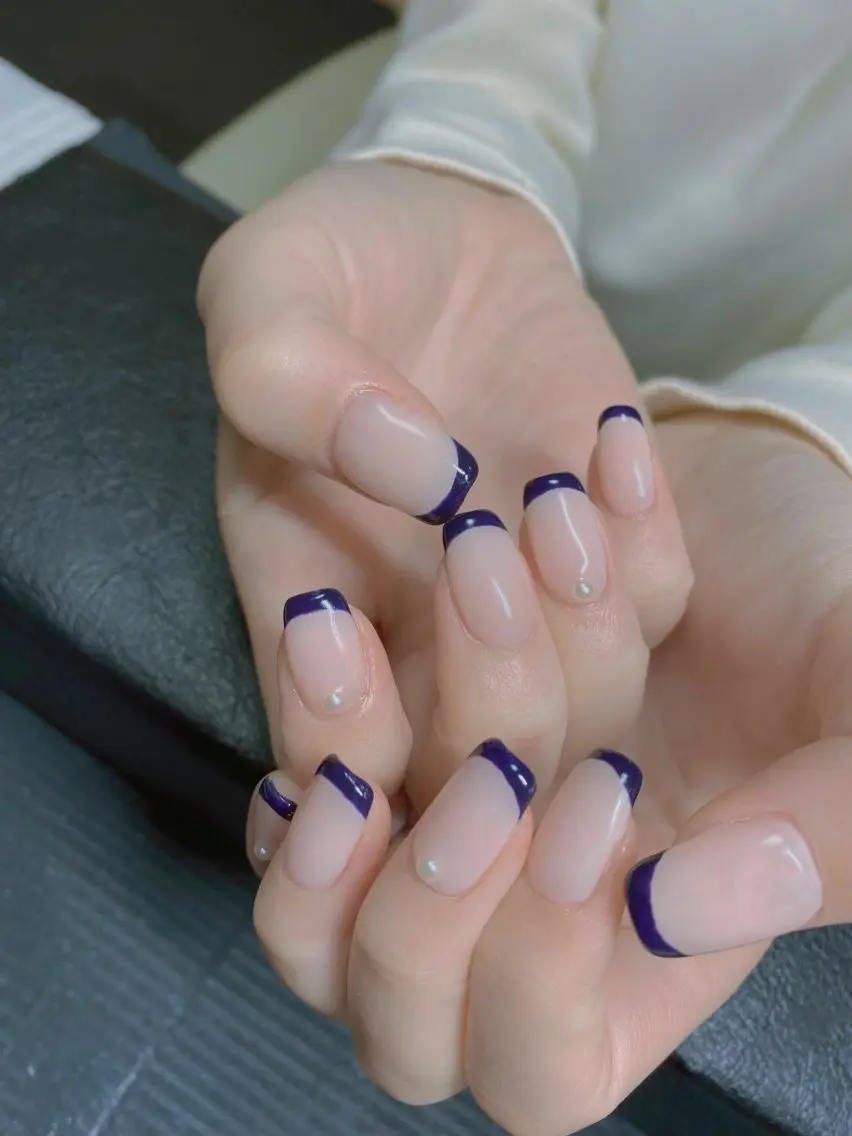 ネイル フレンチネイル ハンドネイル Nail Salon JOYのネイルデザイン