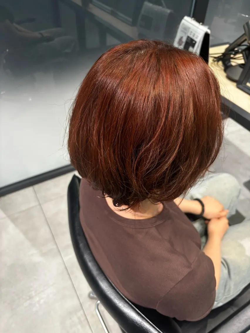 ショート ヘアカラー nana /銀座/透明感カラーのヘアスタイル