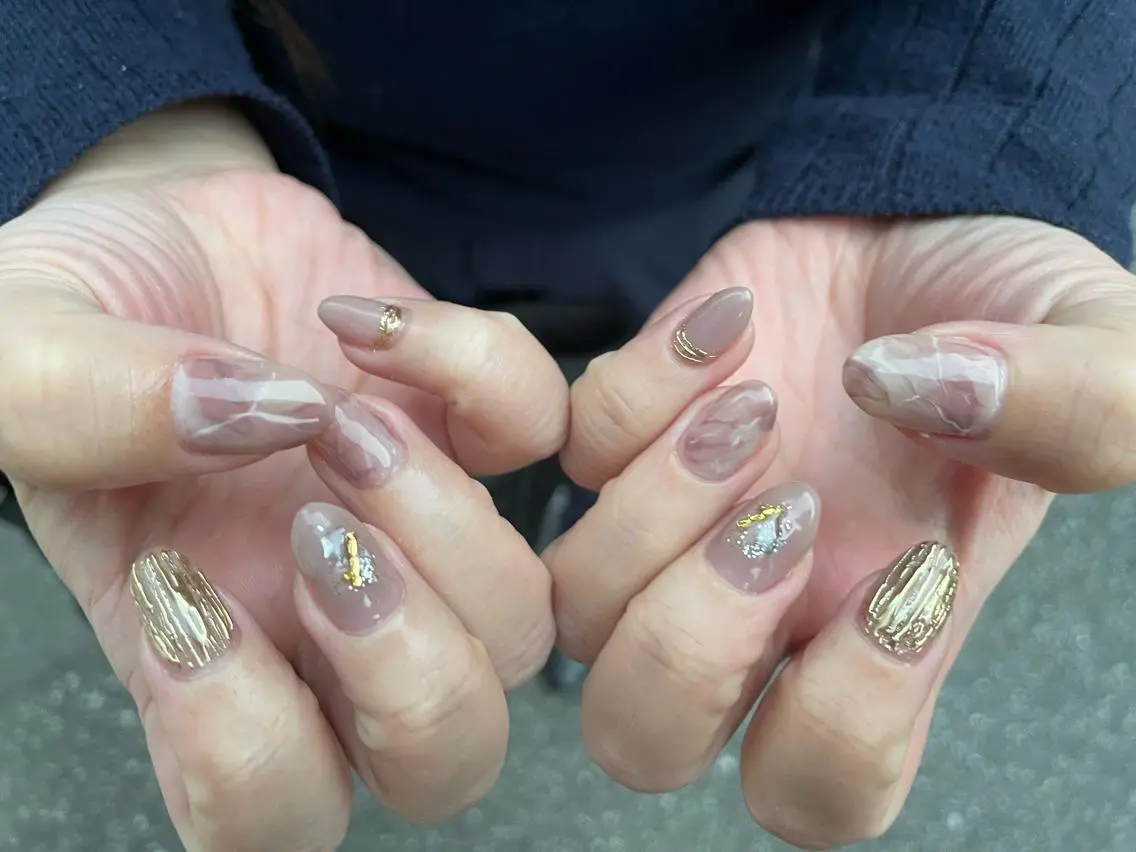 ネイル アートネイル PURE BLUE NAILのネイルデザイン