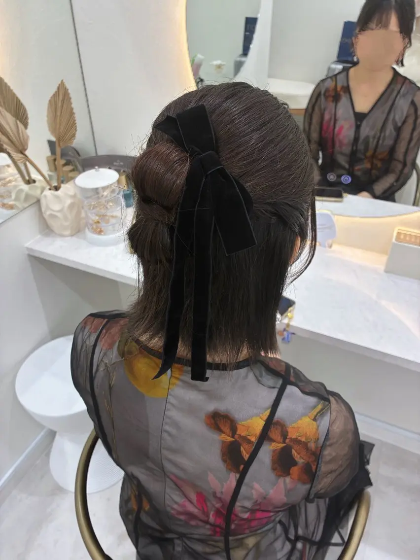 ショート ヘアセット 🫧六本木ヘアセット /ももか🫧のヘアスタイル