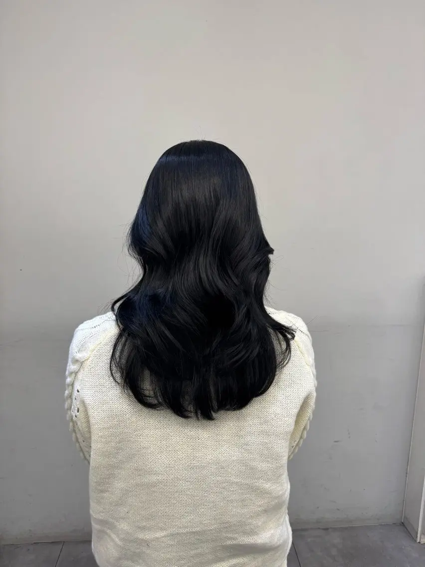 セミロング カラー 最高峰髪質改善💎 レイヤーカットのヘアスタイル