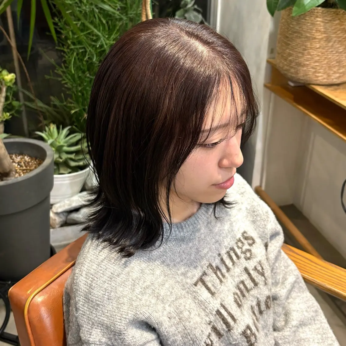 カラー かりん/福島市/ ＳＯÏＥのヘアスタイル