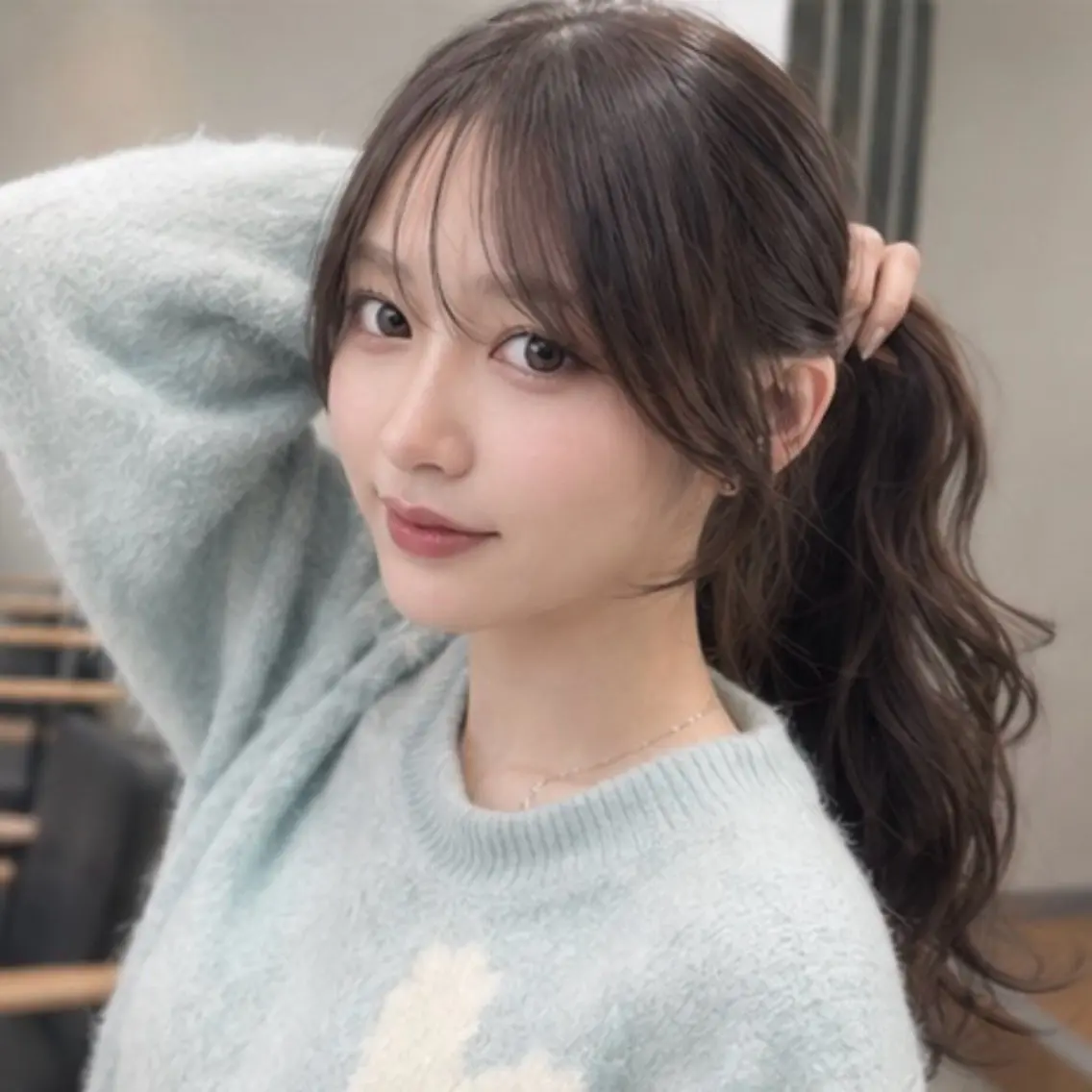 ミディアム カット 似合わせカット ×大阪心斎橋/みゅーのヘアスタイル
