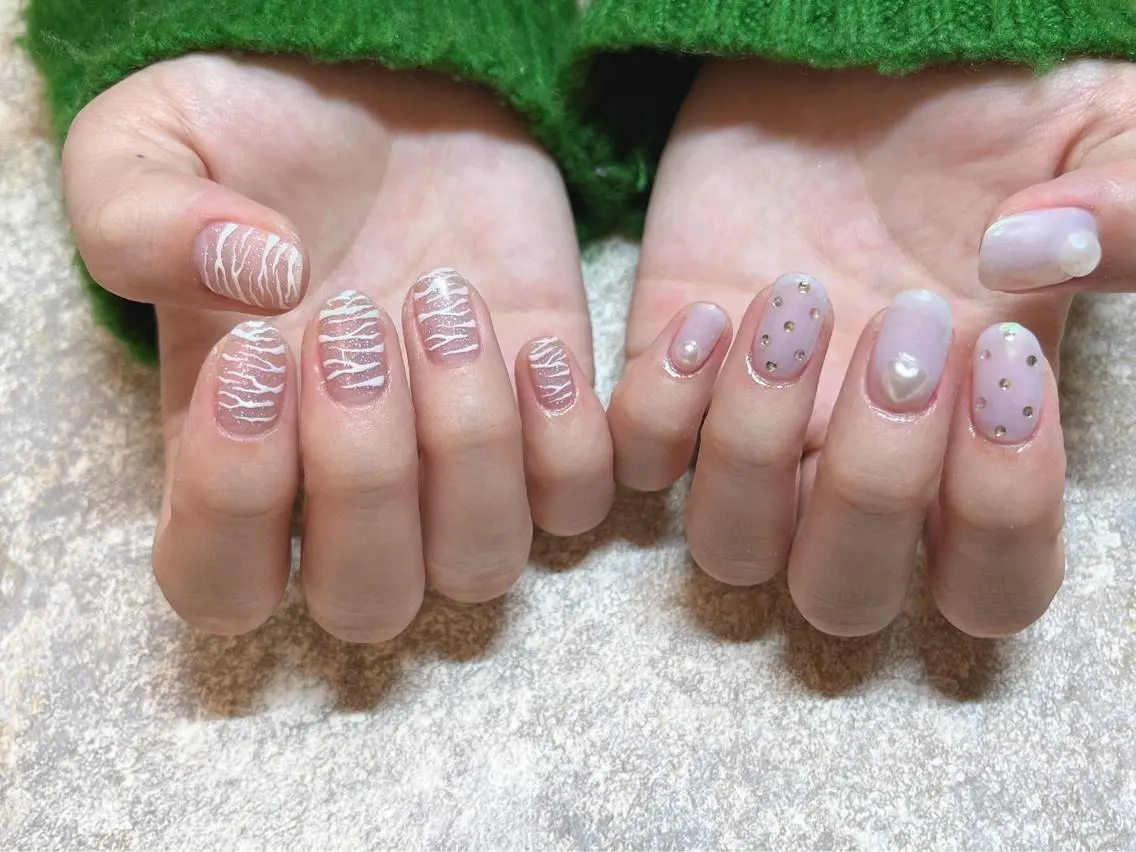 ネイル ハンドネイル LOVE NAIL 💕Sonoのネイルデザイン
