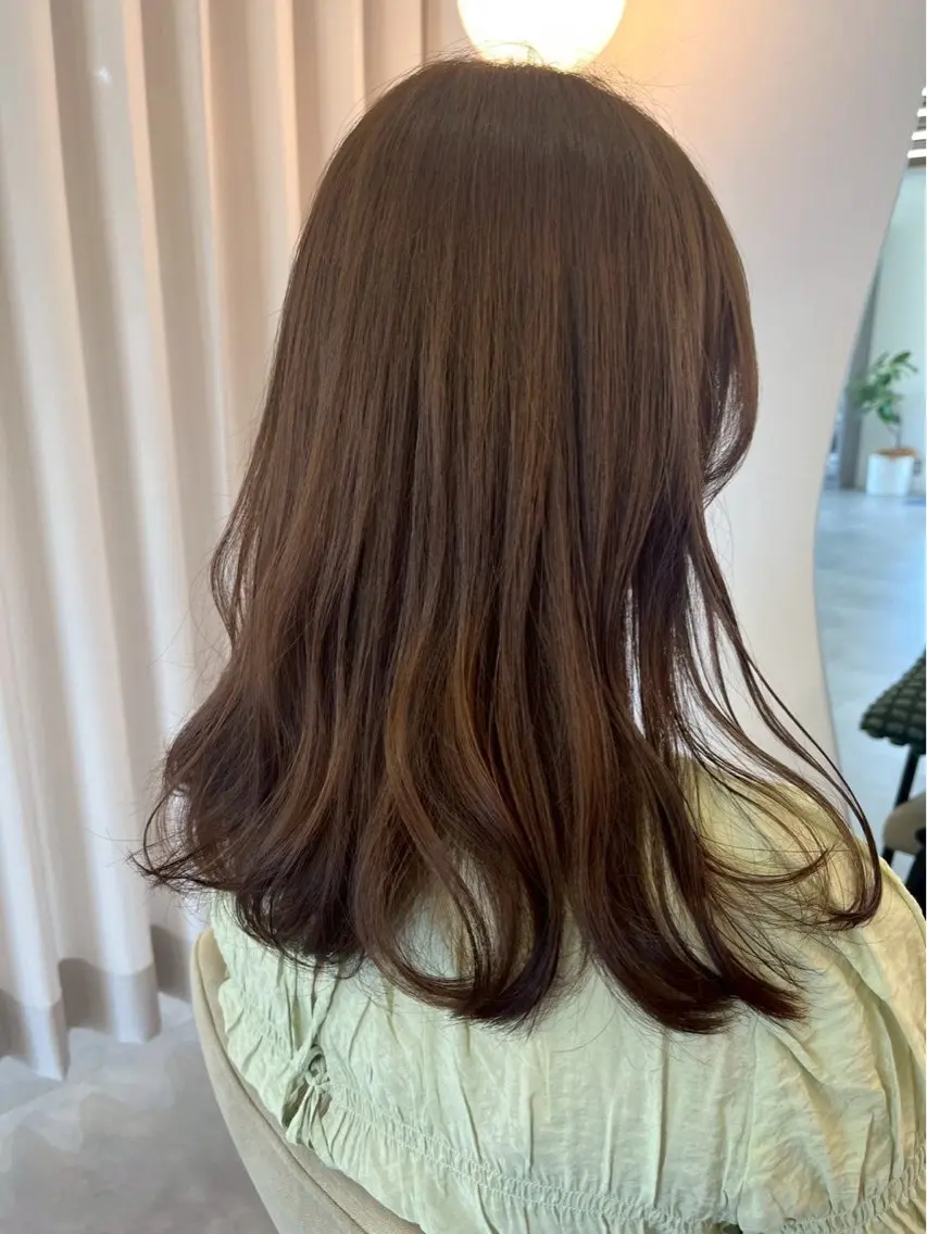 セミロング 田村 雪華のヘアスタイル