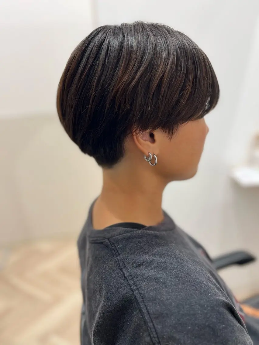 ショート ショートヘア 🫧ぷる艶カラー🫧 Yuubi🦩のヘアスタイル