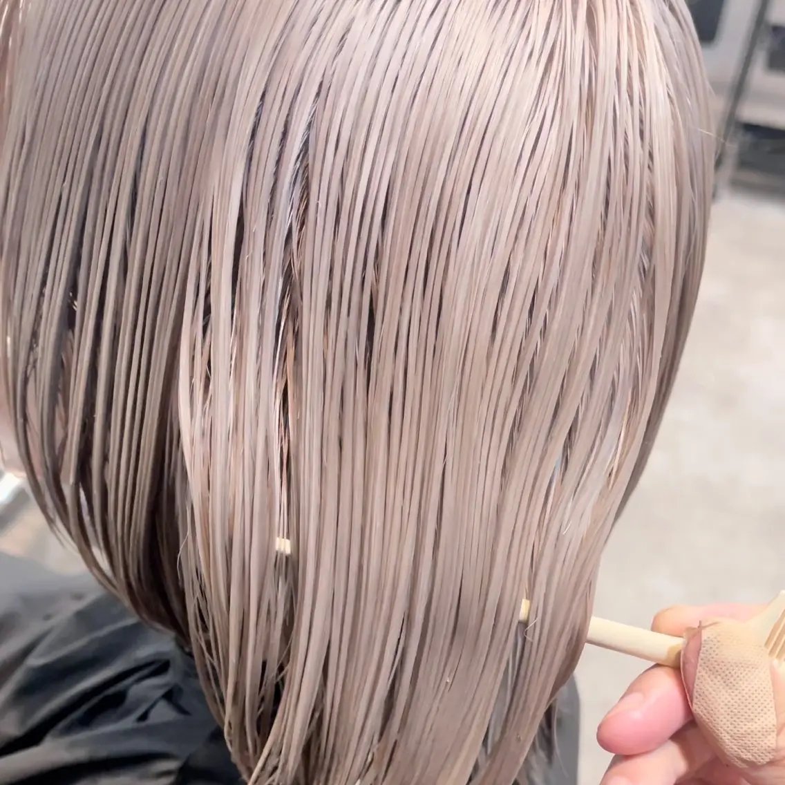 【新規限定】カラーモデル、ダブルカラー+トリートメントの写真